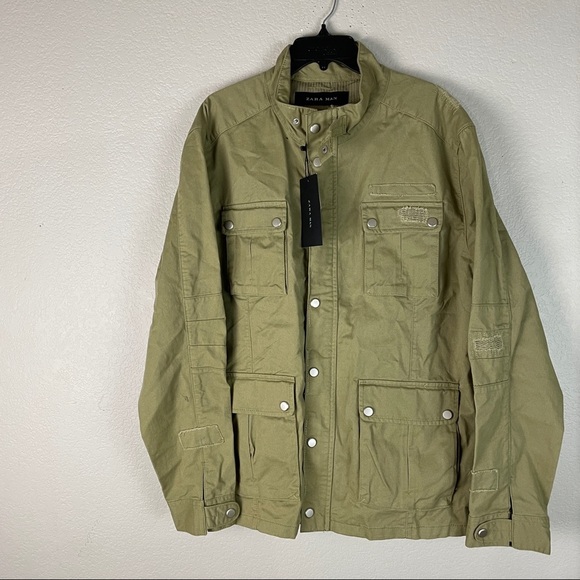 Zara Rugged Garment Jacket Size XXL - Picture 1 of 13